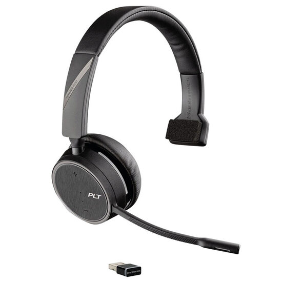 Casca Call Center Bluetooth Wireless Plantronics Voyager 4210 UC USB-A (SoundGuard)