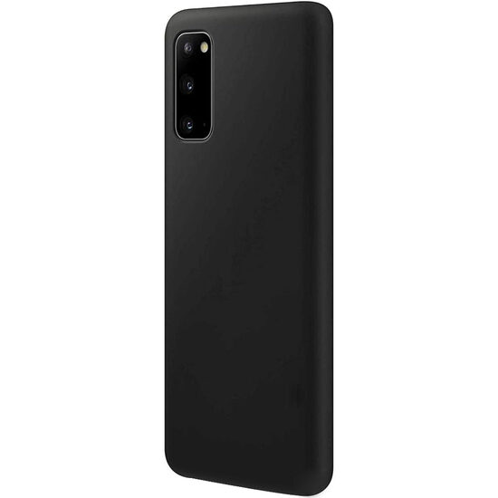 Husa Samsung Galaxy S20 Lemontti Slim Silicone Black