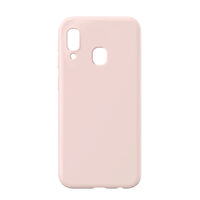 Husa Samsung Galaxy A20e Lemontti Silicon Soft Slim Pink Sand