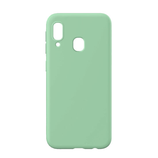 Husa Samsung Galaxy A20e Lemontti Silicon Soft Slim Green