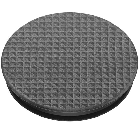Suport Popsockets PopGrip Stand Adeziv Knurled Texture Black