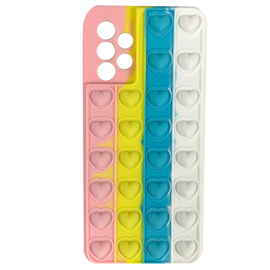 Husa Samsung Galaxy A32 5G Lemontti Heart Pop it Multicolor 2
