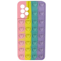 Husa Samsung Galaxy A32 5G Lemontti Heart Pop it Multicolor 3