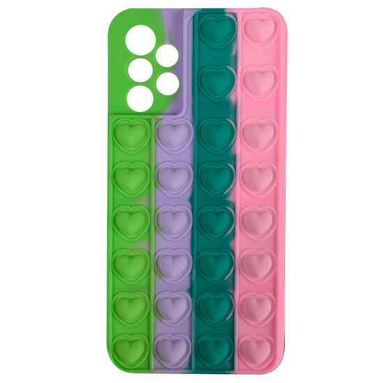 Husa Samsung Galaxy A32 5G Lemontti Heart Pop it Multicolor 5