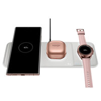 Incarcator Original Samsung Trio Wireless Charging Pad White