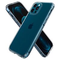 Husa iPhone 12 / 12 Pro Spigen Ultra Hybrid Crystal Clear