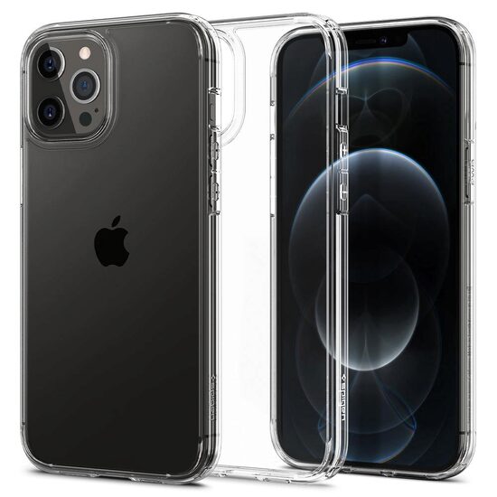 Husa iPhone 12 Pro Max Spigen Ultra Hybrid Crystal Clear