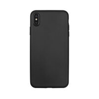 Husa iPhone XS Max Just Must Silicon Lanker Black