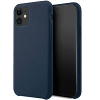 Husa iPhone 12 Mini Lemontti Silicone Lite Bleumarin