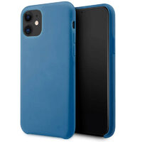 Husa iPhone 12 Mini Lemontti Silicone Lite Albastru