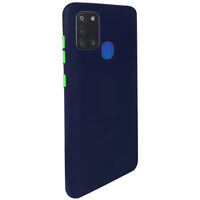 Husa Samsung Galaxy A21s Lemontti Solid Silicone Bleumarin