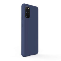 Husa Samsung Galaxy S20 Plus Lemontti Liquid Silicon Dark Blue