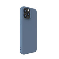 Husa iPhone 13 Pro Max Lemontti Silicon Soft Slim Lavender Gray