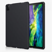 Husa iPad Pro 11 inch 2020 (1st and 2nd generation) IT Skins Spectrum Solid Plain Black (antishock,a