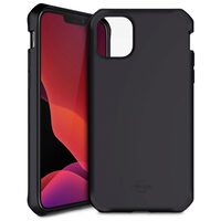 Husa iPhone 12 Mini IT Skins Spectrum Solid Plain Black