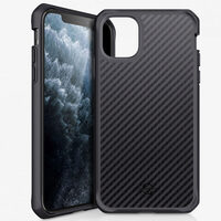 Husa iPhone 11 Pro IT Skins Hybrid Carbon Black (antishock)