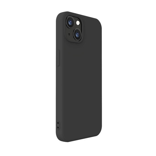 Husa iPhone 13 Mini Lemontti Silicon Soft Slim Black