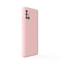 Husa Samsung Galaxy A51 4G Lemontti Silicon Soft Slim Pink Sand