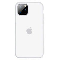 Husa iPhone 11 Pro Baseus Liquid Silica Gel Protective Clear White
