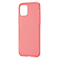 Husa iPhone 11 Pro Baseus Liquid Silica Gel Protective Clear Red