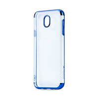 Husa Samsung Galaxy J5 (2017) Meleovo Silicon Flash Soft II Blue 360