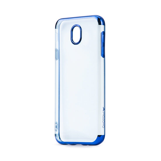 Husa Samsung Galaxy J5 (2017) Meleovo Silicon Flash Soft II Blue 360