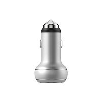 Incarcator Auto 2.4A Devia Thor Dual USB Silver - Emergency Hammer