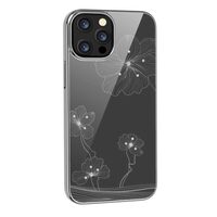 Husa iPhone 13 Pro Devia Crystal Flora Silver
