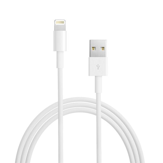 Cablu Lightning Apple Original Alb 2m