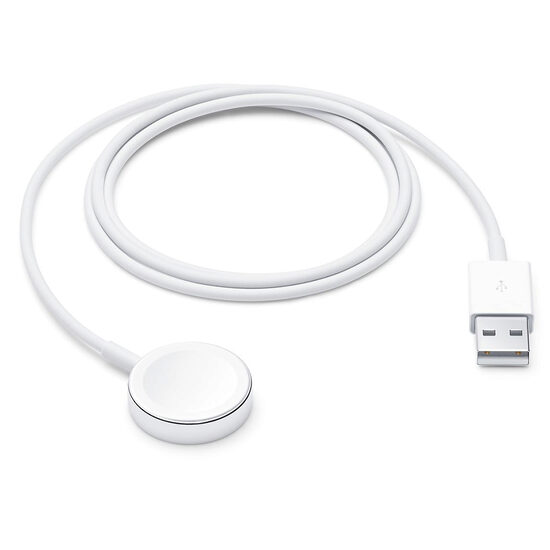 Cablu Original de incarcare Apple Magnetic Apple Watch 1m Alb