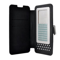 Husa Size XL Lemontti Book Universal Negru (cu adeziv si slide)