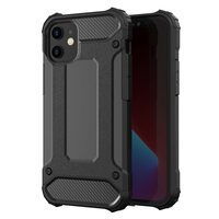 Husa iPhone 12 Mini Lemontti Hybrid Armor Negru