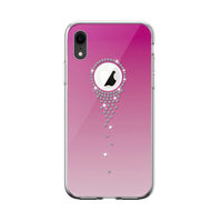 Carcasa iPhone XR Devia Angel Tears Gradual Rose Red