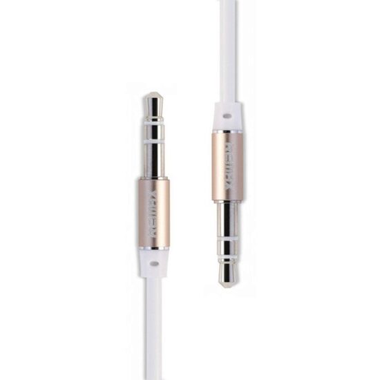 Cablu Jack 3.5mm Remax Audio Alb