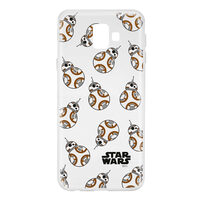 Husa Samsung Galaxy J6 Plus Star Wars Silicon BB-8 004 Clear