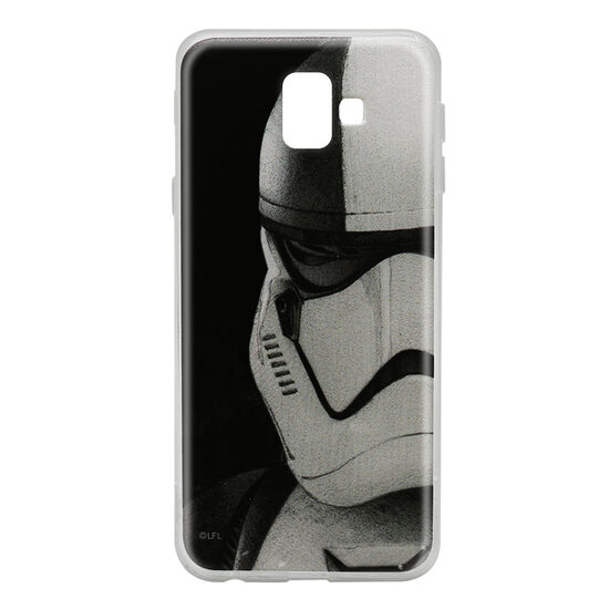 Husa Samsung Galaxy J6 Plus Star Wars Silicon Stormtrooper 001 Gray