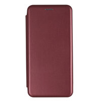 Husa Samsung Galaxy A21s Lemontti Book Elegant Wine