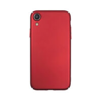Carcasa iPhone XR Just Must Uvo Red (material fin la atingere, slim fit)