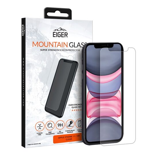 Folie iPhone 11 / XR Eiger Sticla Mountain Glass Clear