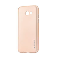 Carcasa Samsung Galaxy A5 (2017) Meleovo Metallic Slim 360 Gold (culoare metalizata fina)