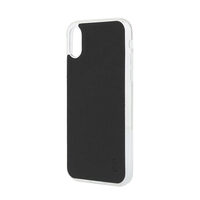 Husa iPhone X / XS Lemontti Silicon Vellur Negru