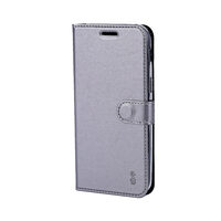 Husa Samsung Galaxy A3 (2017) Lemontti Book Metalic Gri