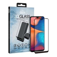 Folie Samsung Galaxy A20e Eiger Sticla 3D Edge to Edge Clear Black
