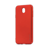 Carcasa Samsung Galaxy J3 (2017) Meleovo Metallic Slim 360 Red (culoare metalizata fina)