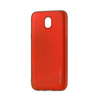 Husa Samsung Galaxy J3 (2017) Meleovo Silicon Soft Slim Red (aspect mat)
