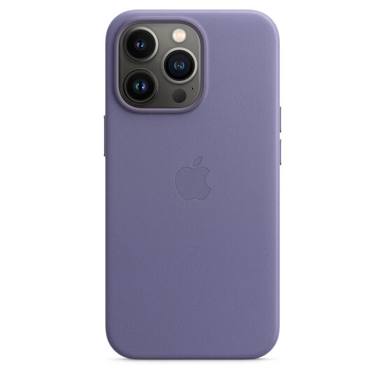 Husa Original iPhone 13 Pro Max Apple Leather, MagSafe, Wisteria