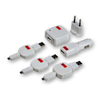 Set incarcare MicroUSB Swiss Charger Micro Pack retea+auto+cablu