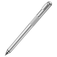 Golden Baseus Cudgel Stylus Pen Silver