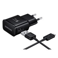 Incarcator Original Retea Type-C, 15W, 2A, cu incarcare rapida Samsung Negru