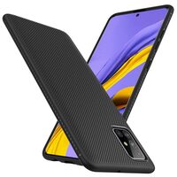 Husa Samsung Galaxy A51 4G Lenuo Leshen Series Black